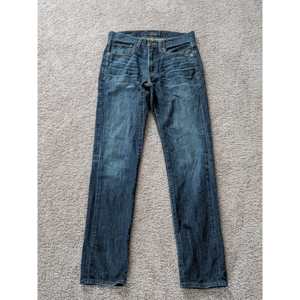 Lucky Brand 121 Heritage Slim Jeans Mens 30x34 (Fits 31x32) Medium Wash Denim